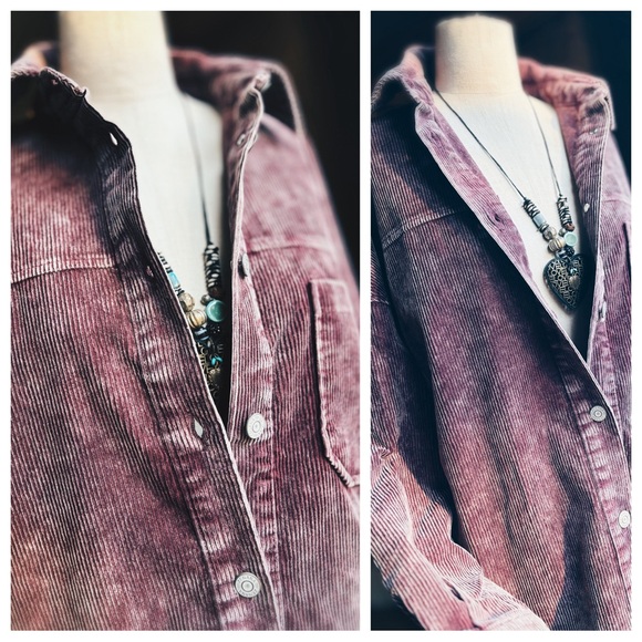 Boutique Jacket / Top / Corduroy - Picture 6 of 15